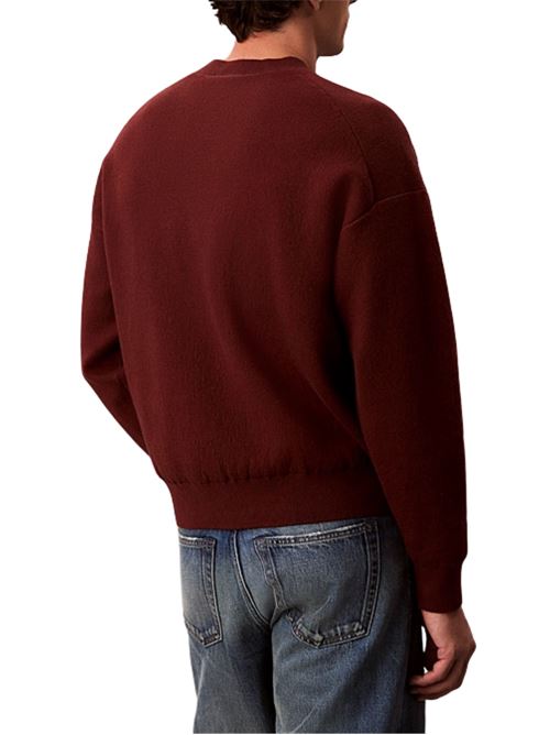 Maglione misto cashmere con logo Calvin Klein Jeans | LV04RD305GXWI